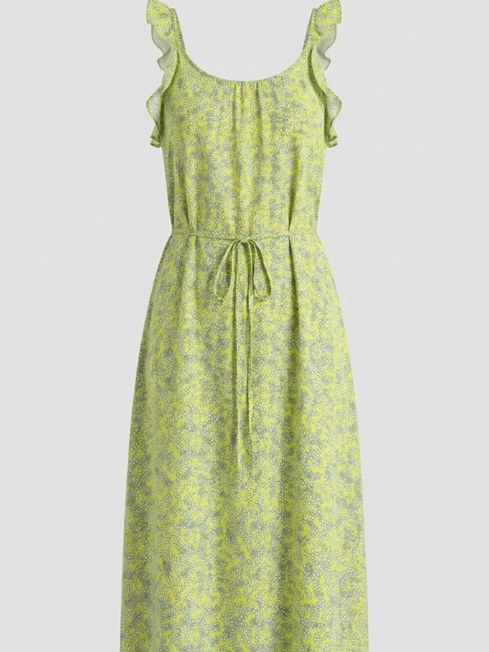 Who What Wear Floral Flutter-Sleeve Maxi Dress Size XS